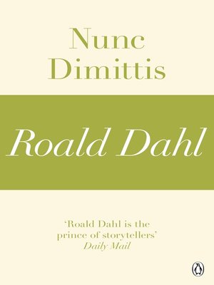 cover image of Nunc Dimittis (A Roald Dahl Short Story)